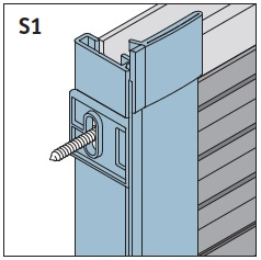 S1 - zijgeleidingsrails 90/96
